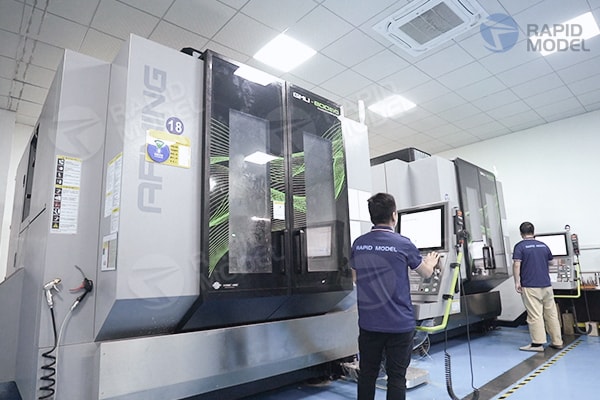 5-axis CNC Machining at Rapid Model Factory