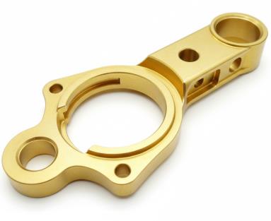 Precision Copper CNC machined electrical components