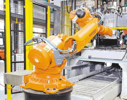 Custom die casting parts manufacturing process in factory