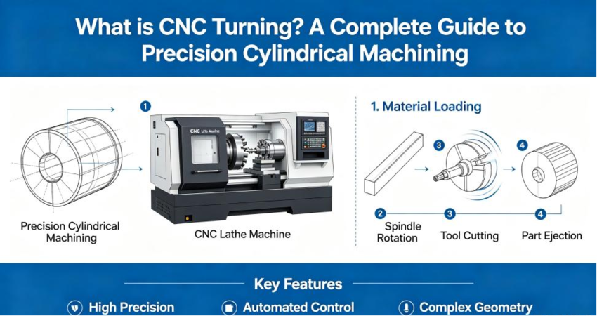 What is CNC Turning? A Complete Guide to Precision Cylindrical Machining