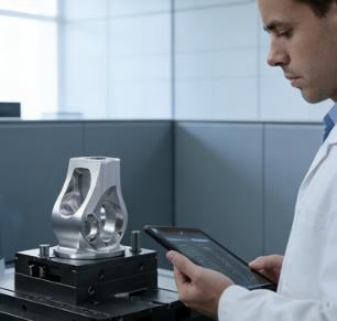 5-Axis CNC Machined Titanium Robotics Components