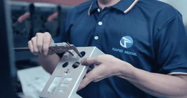 CNC prototype at Rapid Model Factory