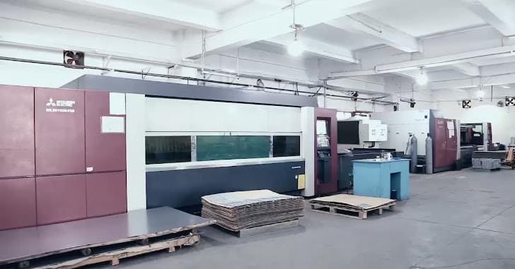 Sheet Metal Stamping Center in Rapid Model factory