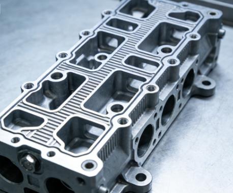 CNC machined hydraulic manifold
